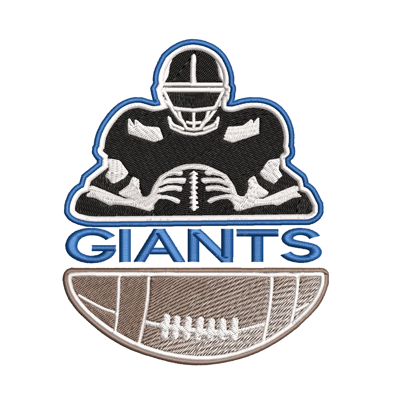 Houston Texans Team Player : Embroidery Design