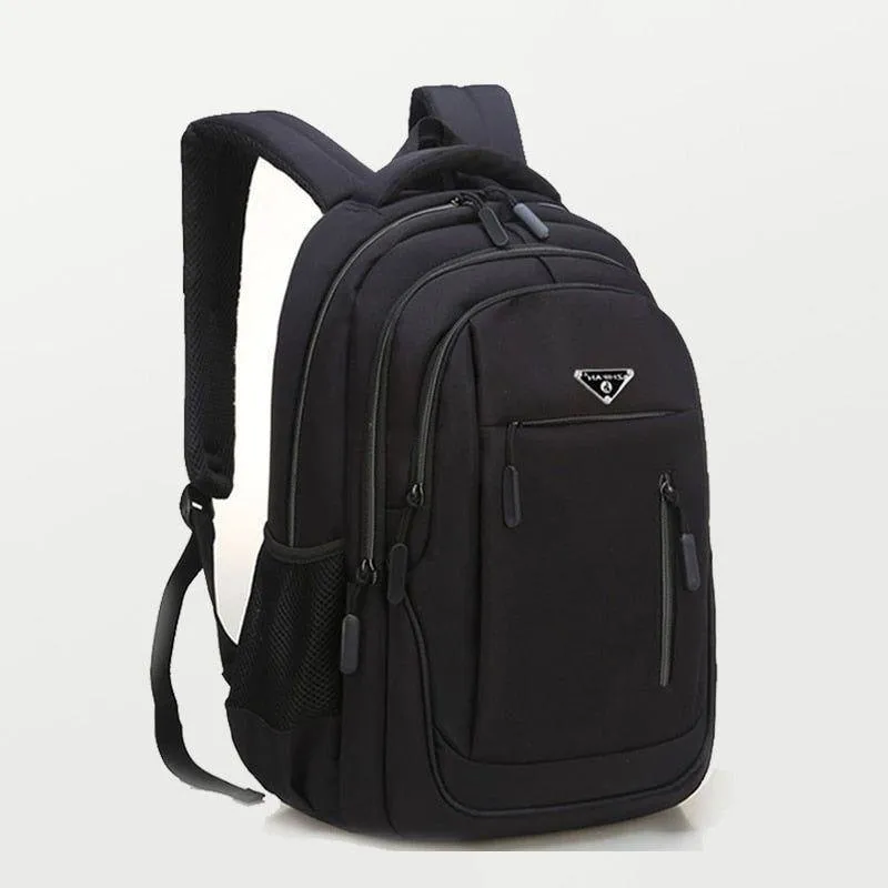 Large Capacity Cool Backpack Unisex Laptop Oxford Solid Big High School Bags UCBMOS11