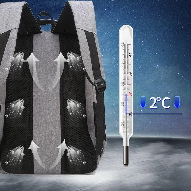Large Capacity Cool Backpack Unisex Laptop Oxford Solid Big High School Bags UCBMOS11