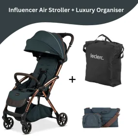 Leclercbaby Combo Influencer Air Denim Blue (Stroller   Luxury Organiser)